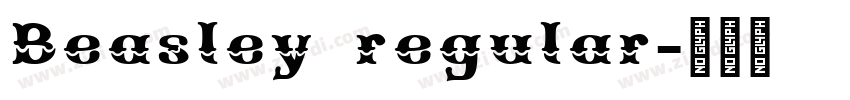 Beasley regular字体转换